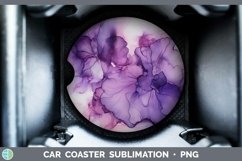 GorgeousPurple Car Coaster design.