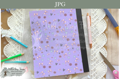 Coquette Composition Notebook Cover Printable Bundle Product Image 5