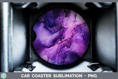 GorgeousPurple Car Coaster design.