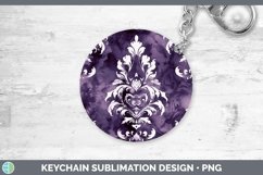 GorgeousPurple Keychain design.