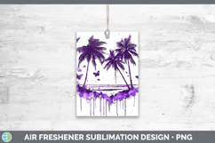 GorgeousPurple Drips Air Freshener design.