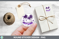 GorgeousPurple Drips Stickers design.