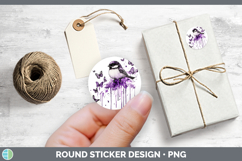 GorgeousPurple Drips Stickers design.