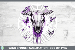 GorgeousPurple Drips Wind Spinner design.