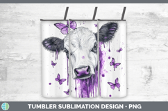 GorgeousPurple Drips Tumbler design.