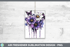 GorgeousPurple Drips Air Freshener design.