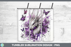 GorgeousPurple Drips Tumbler design.