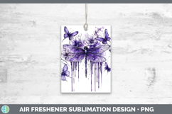 GorgeousPurple Drips Air Freshener design.