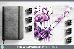 GorgeousPurple Drips Pen Wrap design.