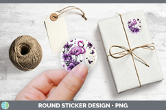 GorgeousPurple Drips Stickers design.