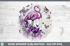 GorgeousPurple Drips Wind Spinner design.