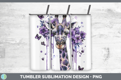 GorgeousPurple Drips Tumbler design.