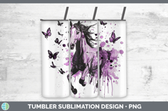 GorgeousPurple Drips Tumbler design.