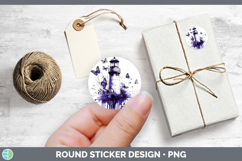 GorgeousPurple Drips Stickers design.