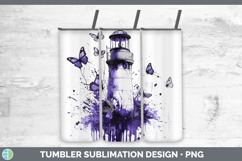 GorgeousPurple Drips Tumbler design.