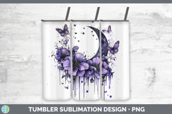 GorgeousPurple Drips Tumbler design.