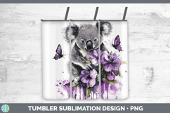 GorgeousPurple Drips Safari Tumbler design.