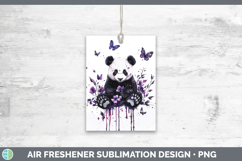 GorgeousPurple Drips Safari Air Freshener design.