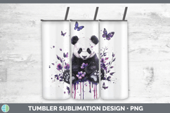 GorgeousPurple Drips Safari Tumbler design.