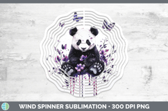 GorgeousPurple Drips Safari Wind Spinner design.