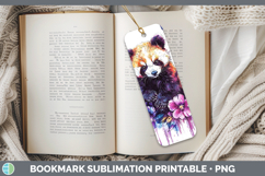 GorgeousPurple Drips Safari Bookmark design.