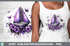 GorgeousPurple Drips Shirt design.