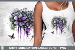 GorgeousPurple Drips Shirt design.