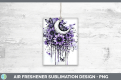 GorgeousPurple Drips Air Freshener design.