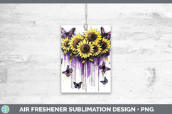 GorgeousPurple Drips Air Freshener design.