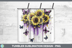 GorgeousPurple Drips Tumbler design.