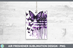 GorgeousPurple Drips Air Freshener design.
