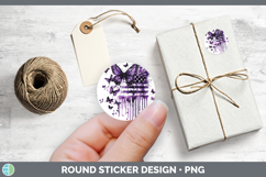 GorgeousPurple Drips Stickers design.