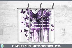 GorgeousPurple Drips Tumbler design.