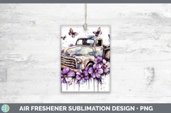 GorgeousPurple Drips Air Freshener design.