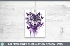 GorgeousPurple Drips Air Freshener design.