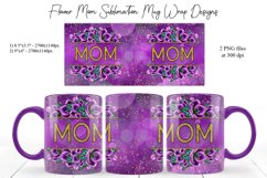 Mom Design Mug Sublimation-11oz &amp; 15oz magic flower mugs Product Image 1