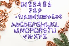 Purple Foil Balloons Alphabet and Numbers Clipart