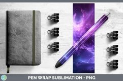 GorgeousPurple Pen Wrap design.