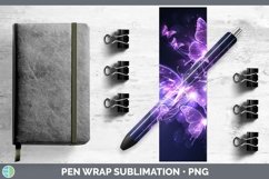GorgeousPurple Pen Wrap design.