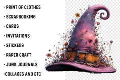 Purple Halloween Clipart Product Image 2