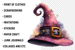 Purple Halloween Clipart Product Image 2
