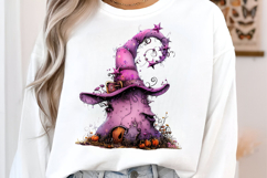 Purple Halloween Clipart Product Image 3