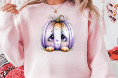 Purple Halloween Clipart PNG Product Image 4