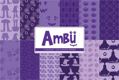 cute halloween paper with witch and icons