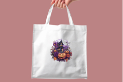 Huanted Houses Clipart Bundle - 10 Hallowen Transparent PNGs Product Image 7