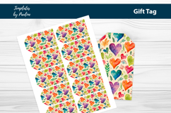 Purple Heart Printable Heart Product Label