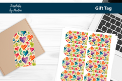 Purple Heart Printable Heart Product Label