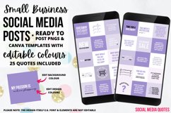 Purple Editable Canva Instagram Templates