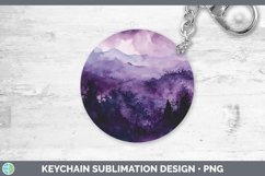 GorgeousPurple Keychain design.