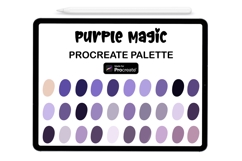 Purple Magic Procreate Palette - Procreate Color Palet